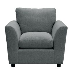 HOME Carter Fabric Chair - Charcoal